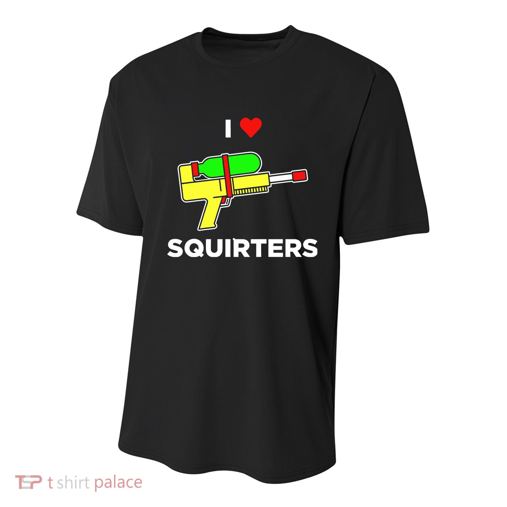 I Love Squirters Youth Performance Sprint T-Shirt