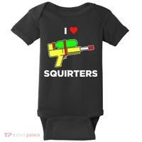 I Love Squirters Baby Bodysuit thumb 0