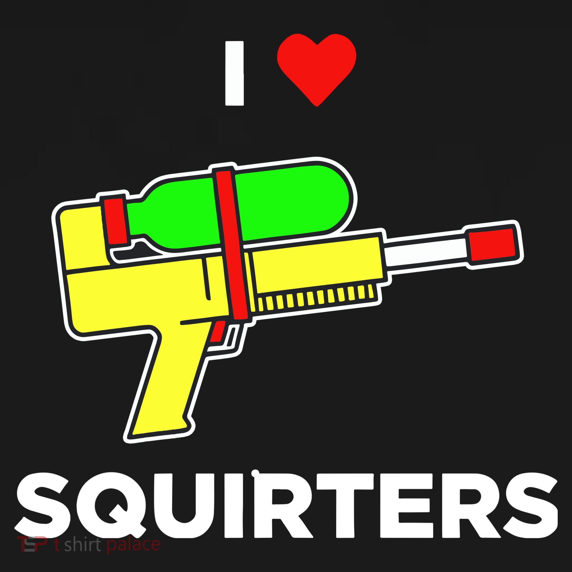 I Love Squirters Tie Dye Hoodie