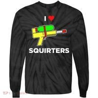 I Love Squirters Tie-Dye Long Sleeve Shirt thumb 0