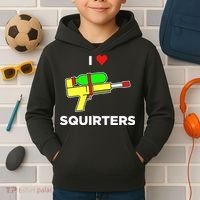 I Love Squirters Kids Hoodie thumb 2