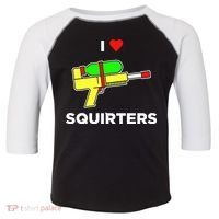I Love Squirters Toddler Fine Jersey T-Shirt thumb 0
