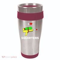 I Love Squirters 16oz Travel Tumbler thumb 0