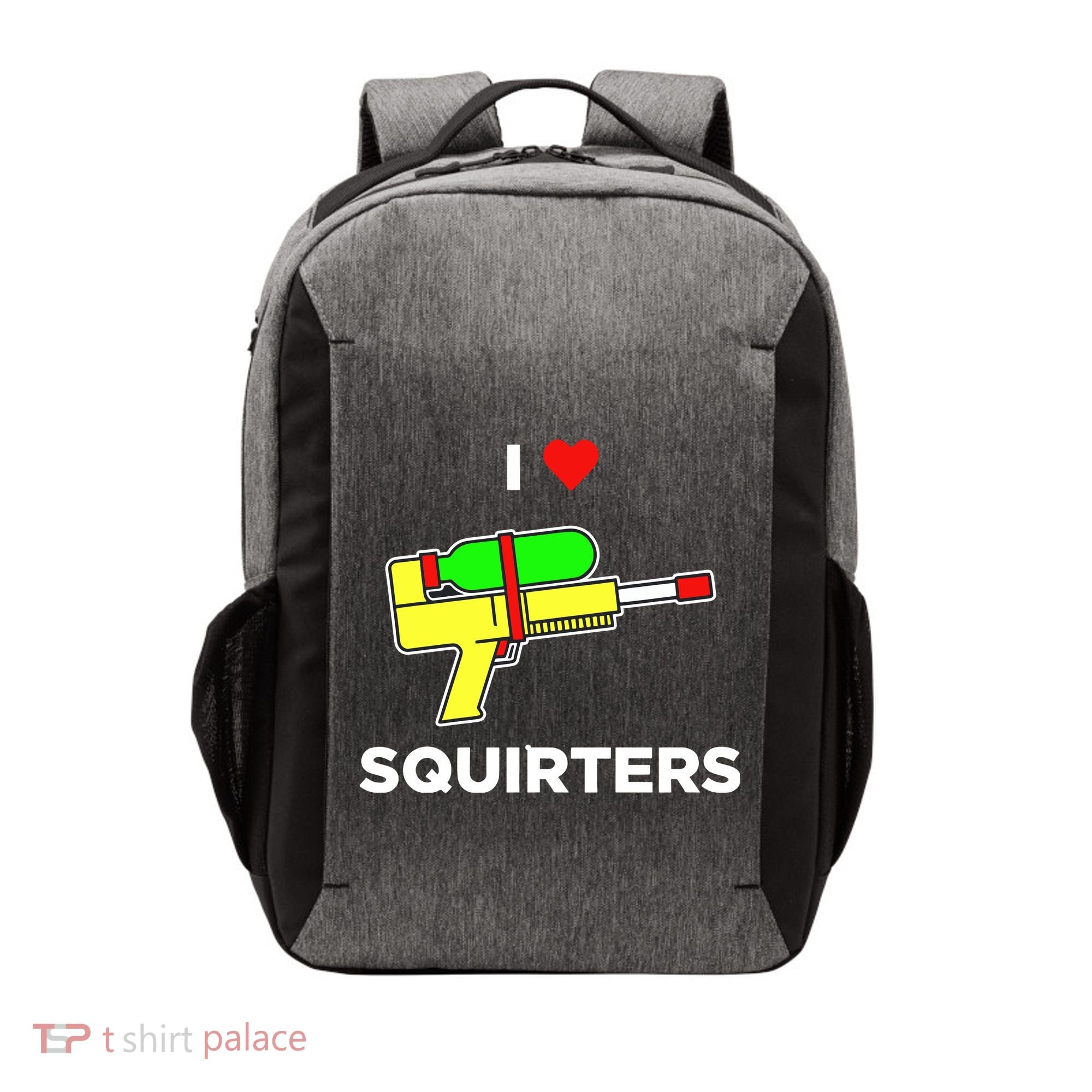 I Love Squirters Vector Backpack