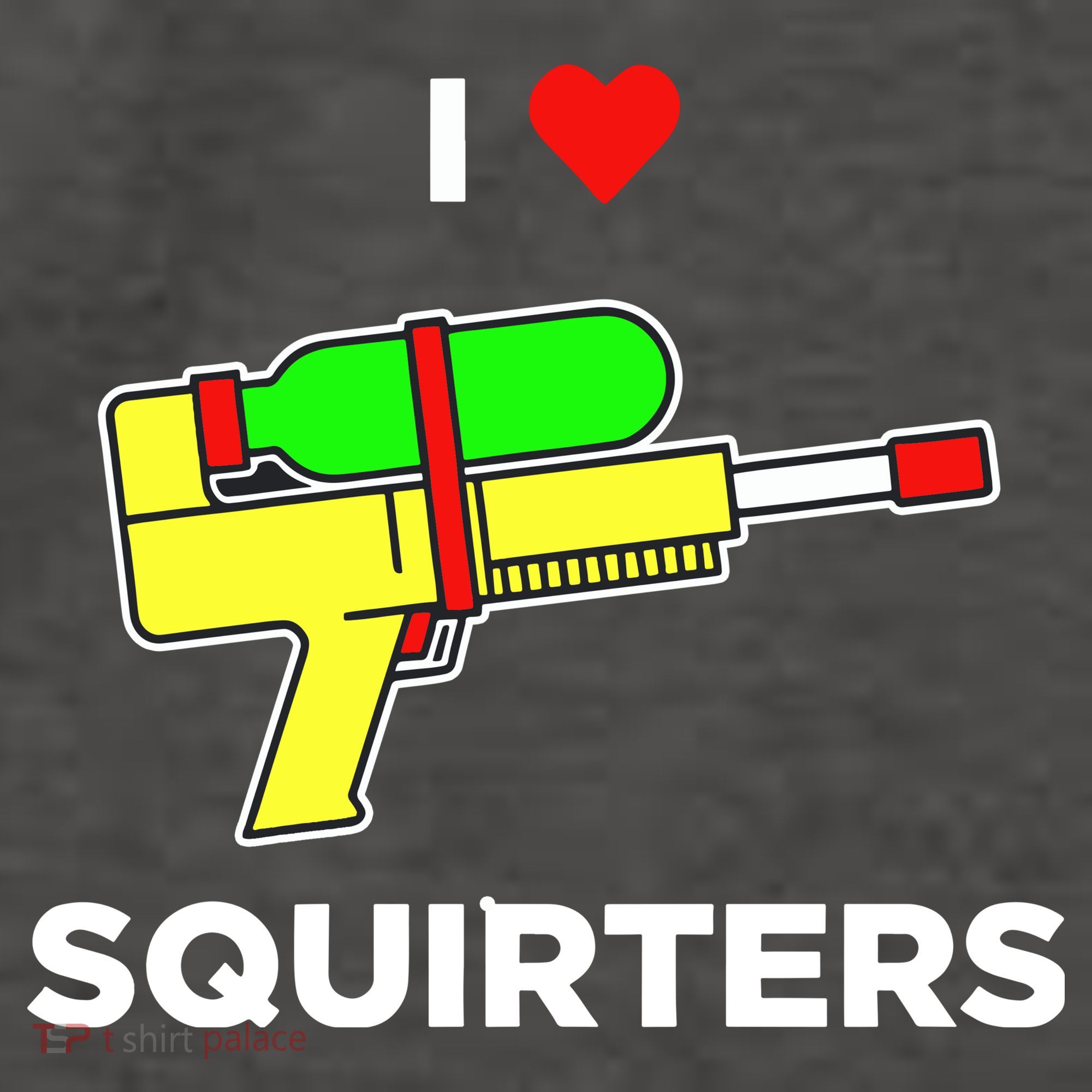 I Love Squirters Vector Backpack