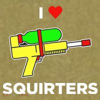 I Love Squirters Garment-Dyed Women's Muscle Tee thumb 6