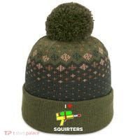 I Love Squirters The Baniff Cuffed Pom Beanie thumb 0