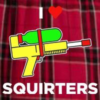 I Love Squirters Men's Flannel Plaid Pajama Pants thumb 2
