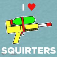 I Love Squirters Sueded Cloud Jersey T-Shirt thumb 2