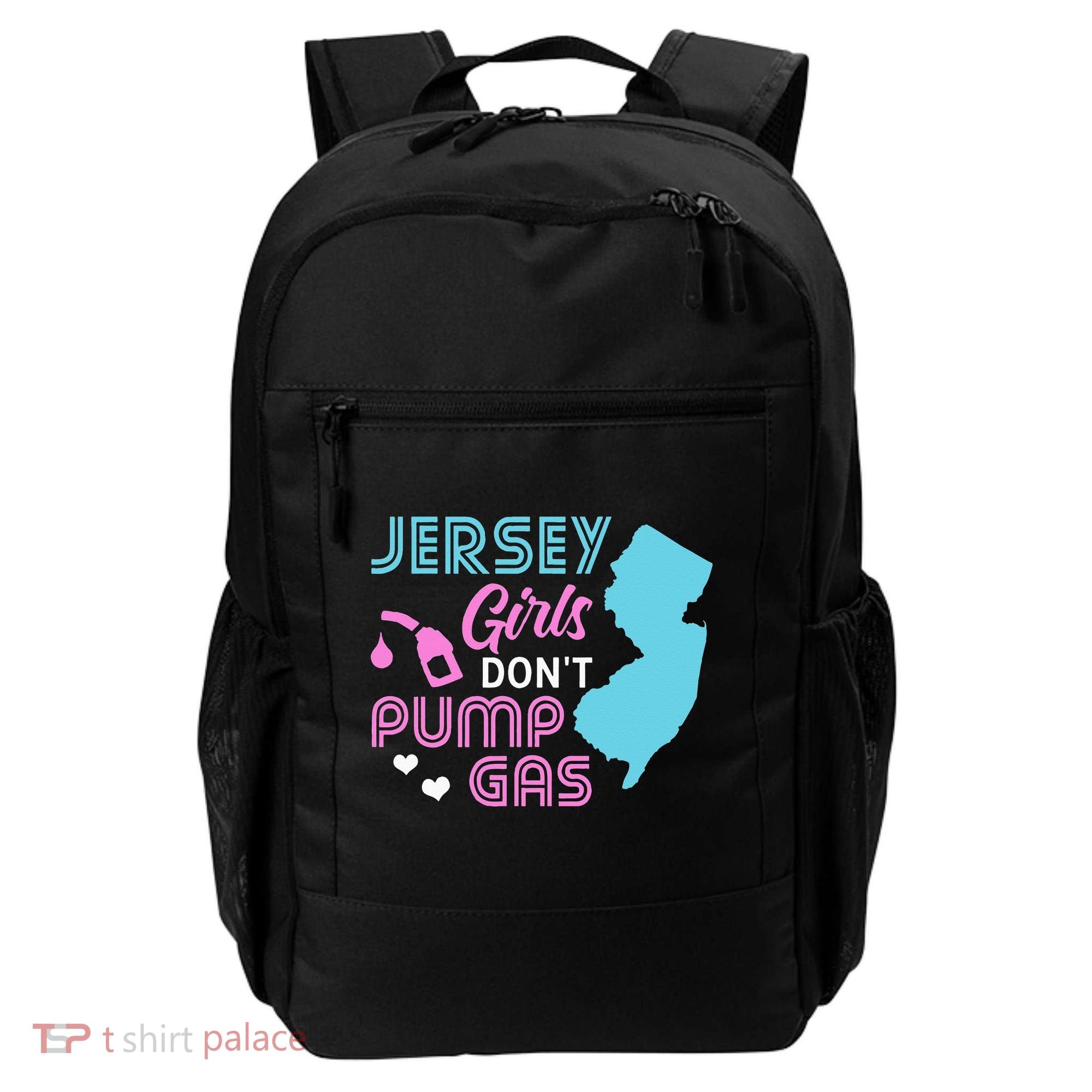 Jersey Dont Pump Gas State Outline Backpack