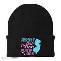 Jersey Dont Pump Gas State Outline Beanie thumb 0