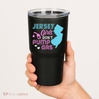 Jersey Dont Pump Gas State Outline Tumbler thumb 2