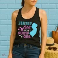 Jersey Dont Pump Gas State Outline Women's Tank Top thumb 2