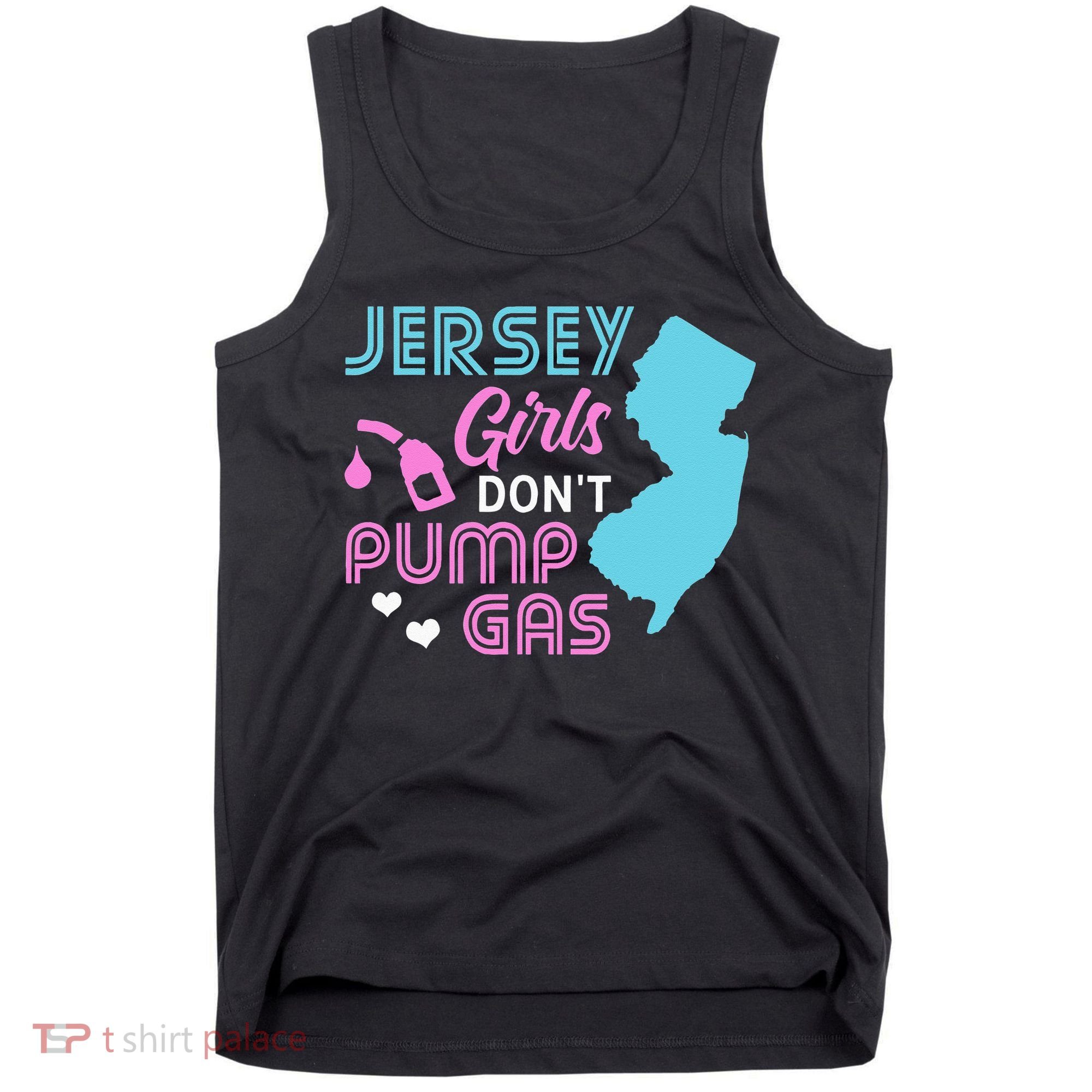 Jersey Dont Pump Gas State Outline Tank Top
