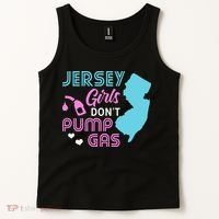 Jersey Dont Pump Gas State Outline Tank Top thumb 2