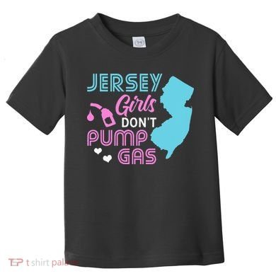 Jersey Dont Pump Gas State Outline Toddler T-Shirt