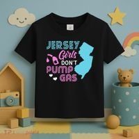 Jersey Dont Pump Gas State Outline Toddler T-Shirt thumb 3