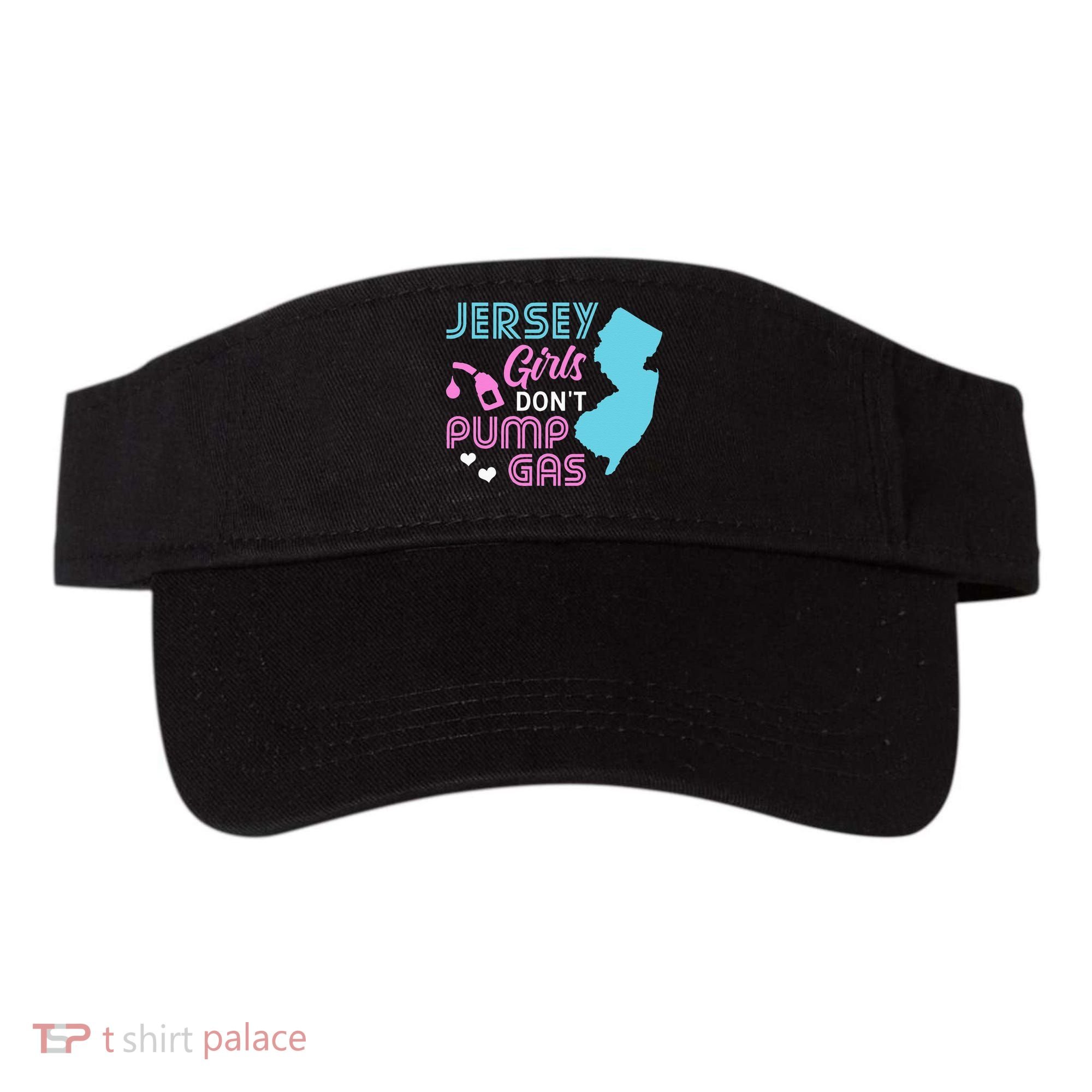 Jersey Dont Pump Gas State Outline Visor