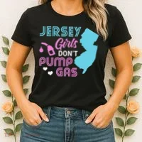 Jersey Dont Pump Gas State Outline Women's T-Shirt thumb 2