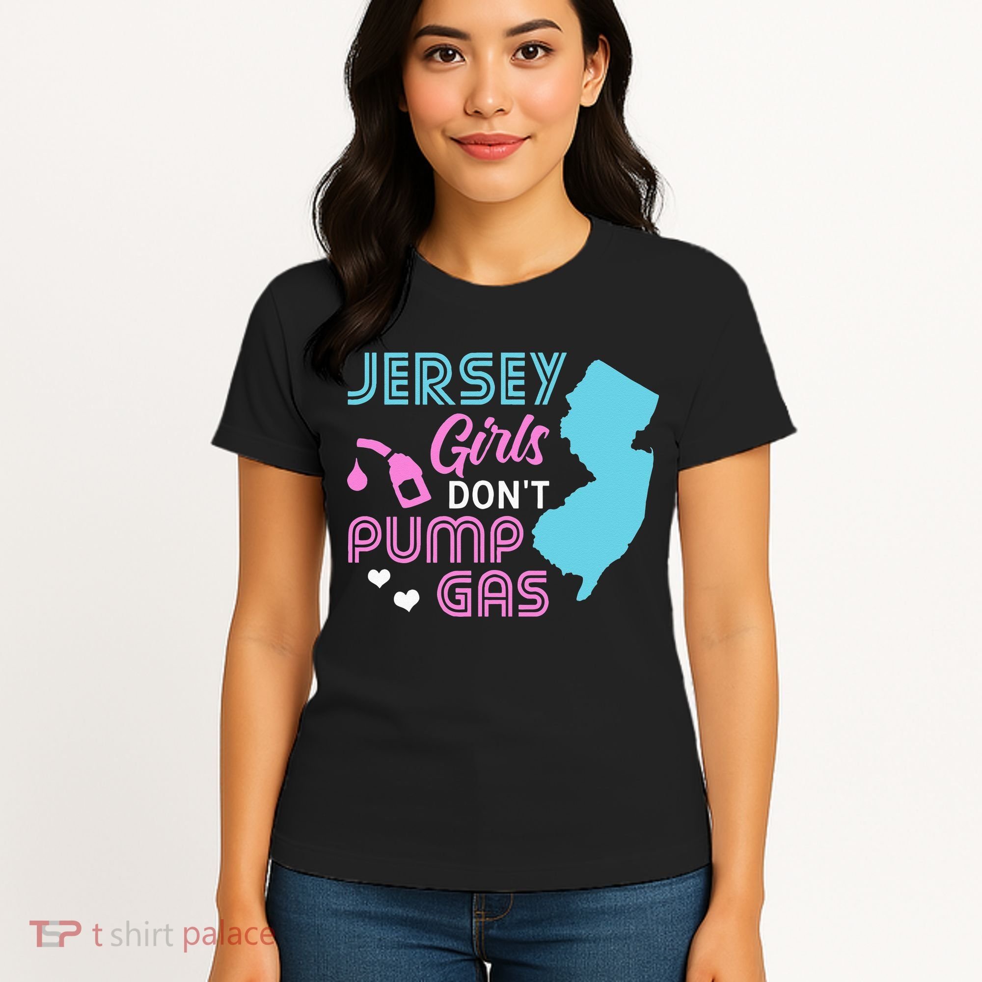 Jersey Dont Pump Gas State Outline Women's T-Shirt