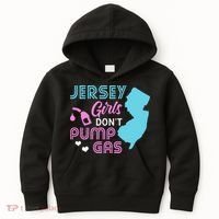 Jersey Dont Pump Gas State Outline Kids Hoodie thumb 0