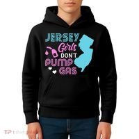 Jersey Dont Pump Gas State Outline Kids Hoodie thumb 4