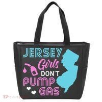 Jersey Dont Pump Gas State Outline Tote Bag thumb 0