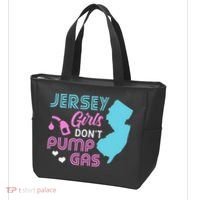 Jersey Dont Pump Gas State Outline Tote Bag thumb 3