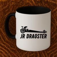 Jr Dragster Racing Car Driving Racer Drag Racing Gift Coffee Mug thumb 2