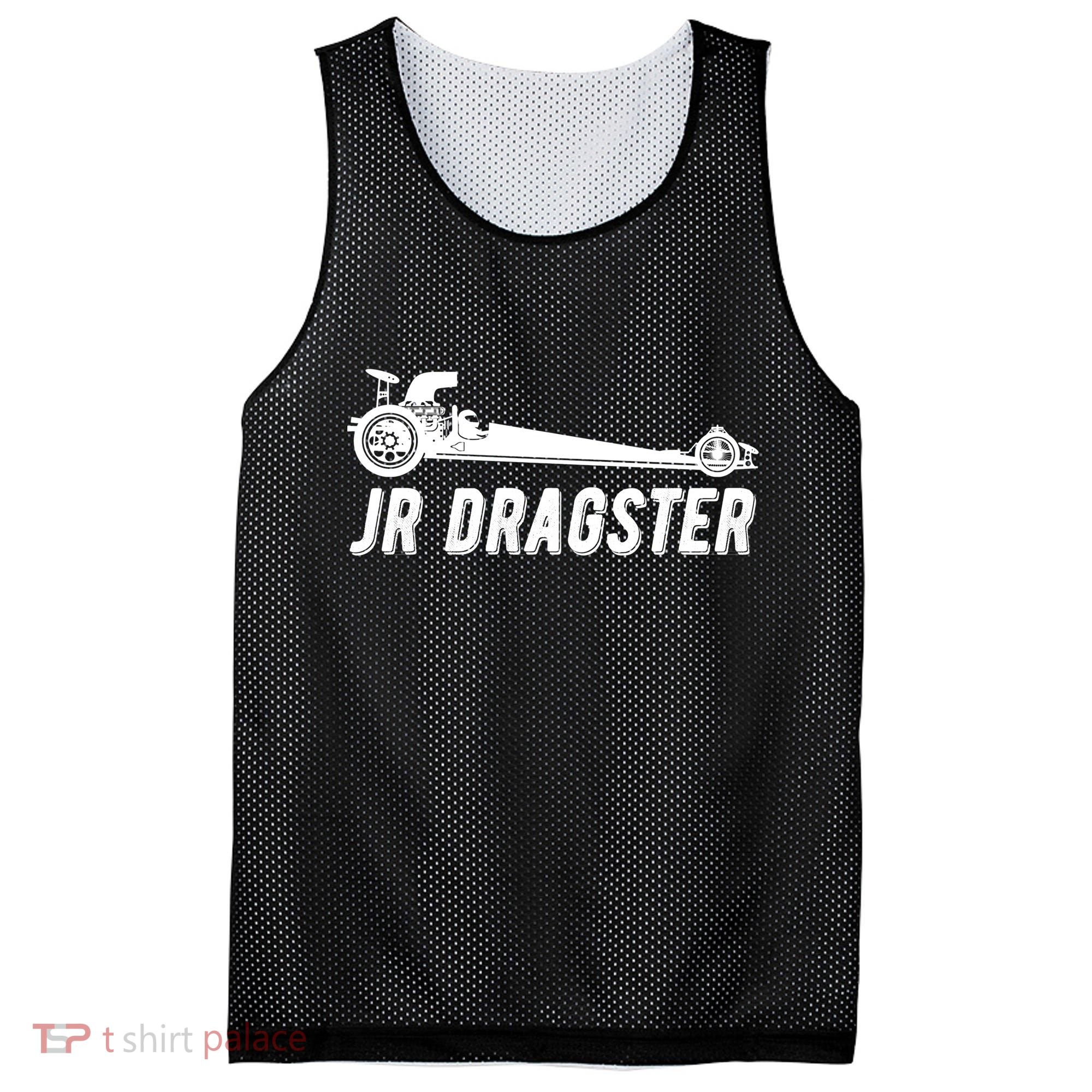 Jr Dragster Racing Car Driving Racer Drag Racing Gift Mesh Reversible Basketball Jersey Tank