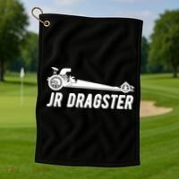 Jr Dragster Racing Car Driving Racer Drag Racing Gift Golf Towel thumb 1