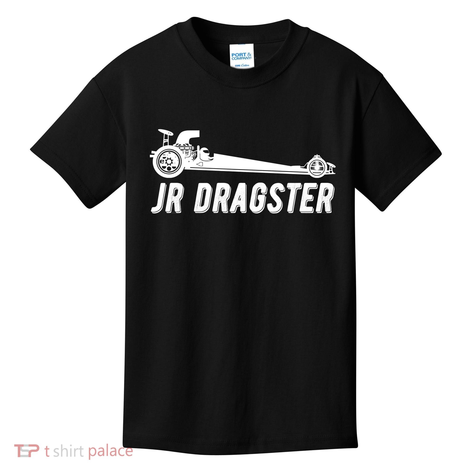 Jr Dragster Racing Car Driving Racer Drag Racing Gift Kids T-Shirt