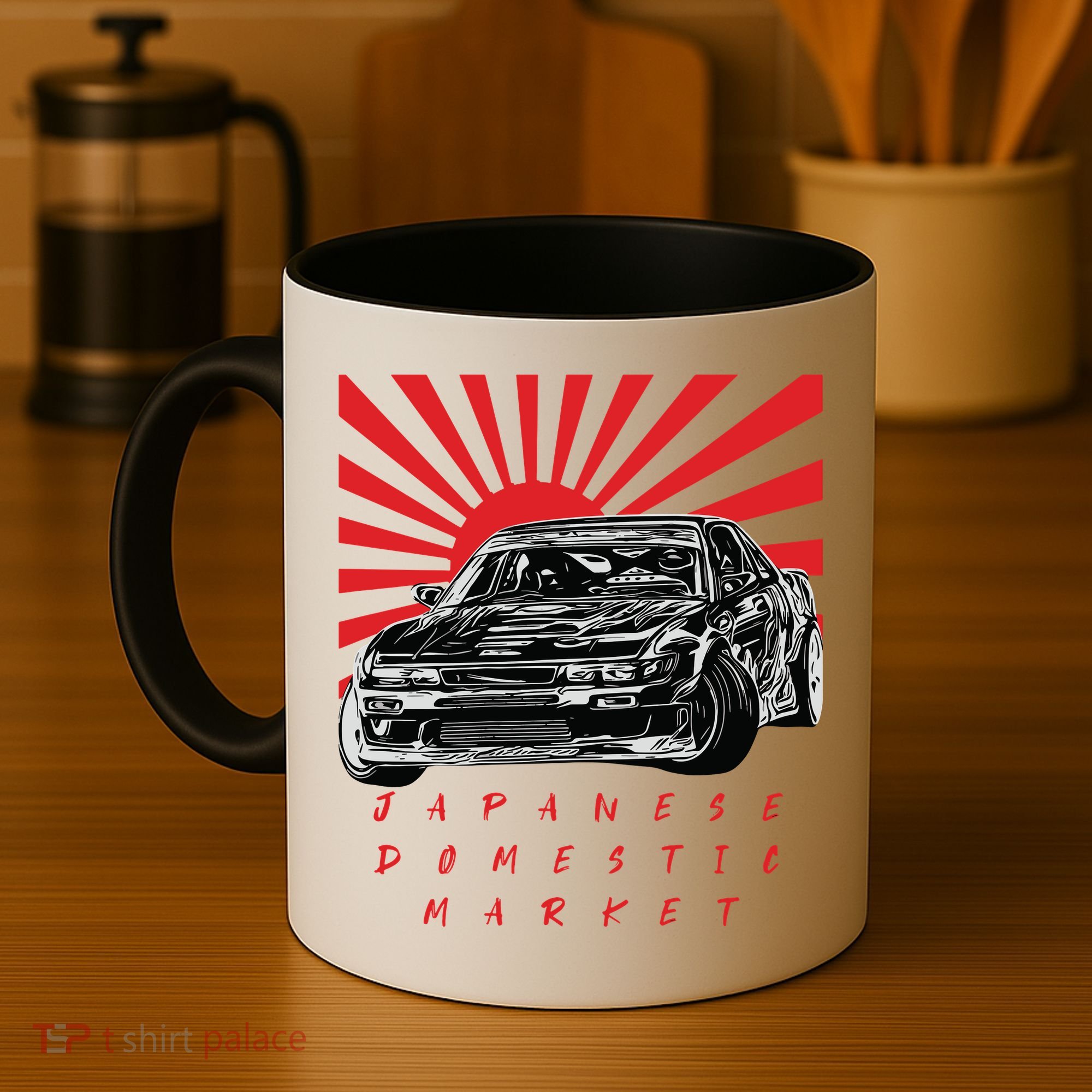 JDM Drift Sunburst Gift Coffee Mug