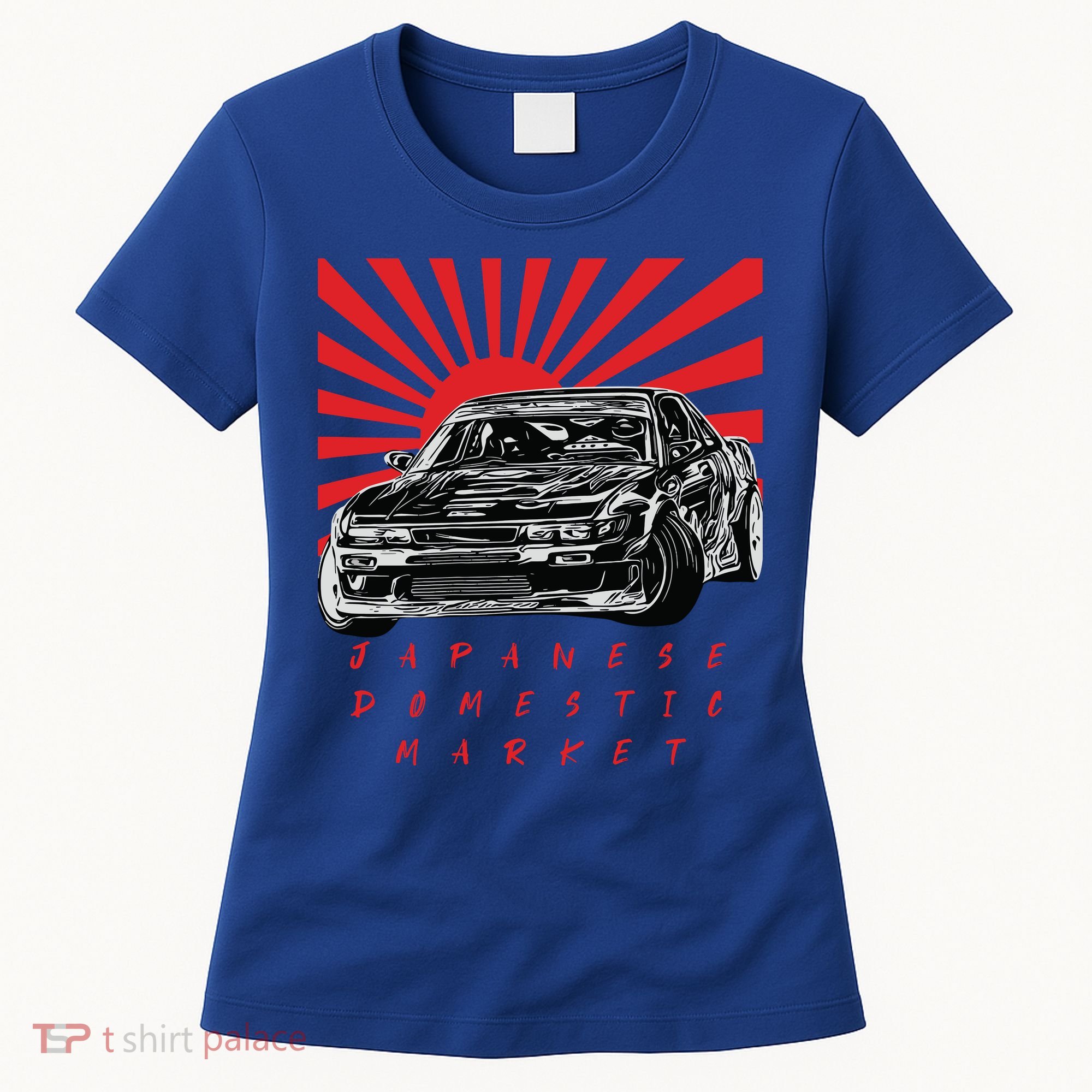 JDM Drift Sunburst Gift Women's T-Shirt