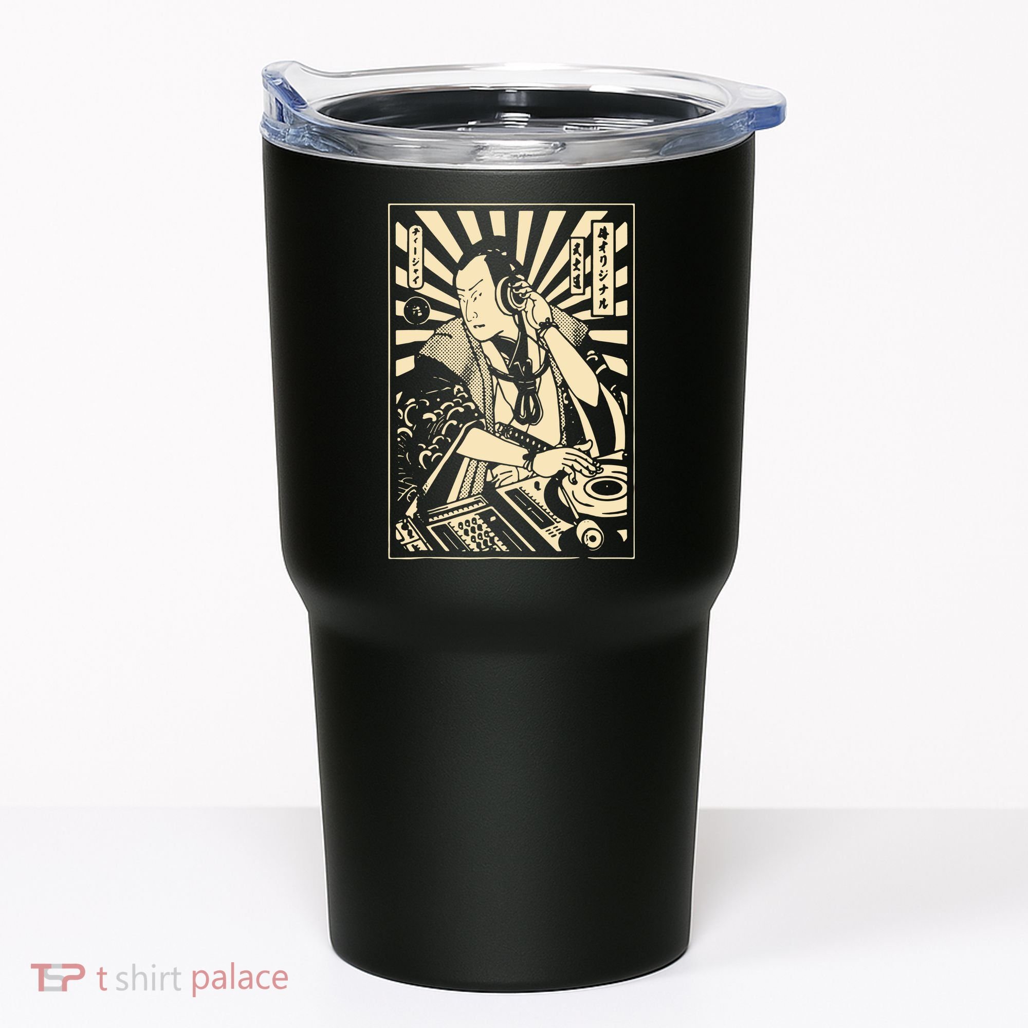 Japanese DJ Samurai Warrior Bushido Code Swordsmen Anime Manga Tumbler