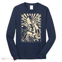 Japanese DJ Samurai Warrior Bushido Code Swordsmen Anime Manga Long Sleeve Shirt thumb 0