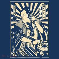 Japanese DJ Samurai Warrior Bushido Code Swordsmen Anime Manga Long Sleeve Shirt thumb 2