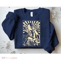 Japanese DJ Samurai Warrior Bushido Code Swordsmen Anime Manga Sweatshirt thumb 2