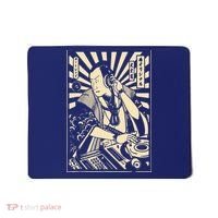 Japanese DJ Samurai Warrior Bushido Code Swordsmen Anime Manga Mousepad thumb 0