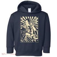 Japanese DJ Samurai Warrior Bushido Code Swordsmen Anime Manga Toddler Hoodie thumb 0