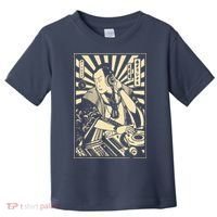 Japanese DJ Samurai Warrior Bushido Code Swordsmen Anime Manga Toddler T-Shirt thumb 0