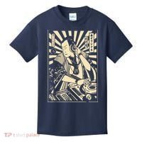 Japanese DJ Samurai Warrior Bushido Code Swordsmen Anime Manga Kids T-Shirt thumb 0