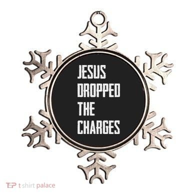 Jesus Dropped The Charges Ornament