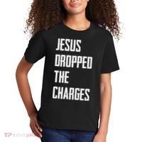 Jesus Dropped The Charges Kids T-Shirt thumb 2