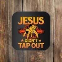 Jesus DidnT Tap Out Brazilian Jiujitsu Bjj Grappling Coaster thumb 0