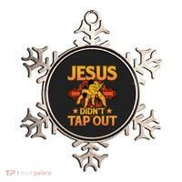Jesus DidnT Tap Out Brazilian Jiujitsu Bjj Grappling Ornament thumb 0
