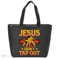 Jesus DidnT Tap Out Brazilian Jiujitsu Bjj Grappling Tote Bag thumb 0