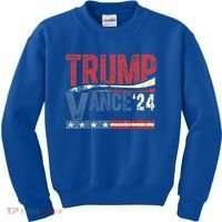 J D Vance For President Cool Gift Kids Sweatshirt thumb 0