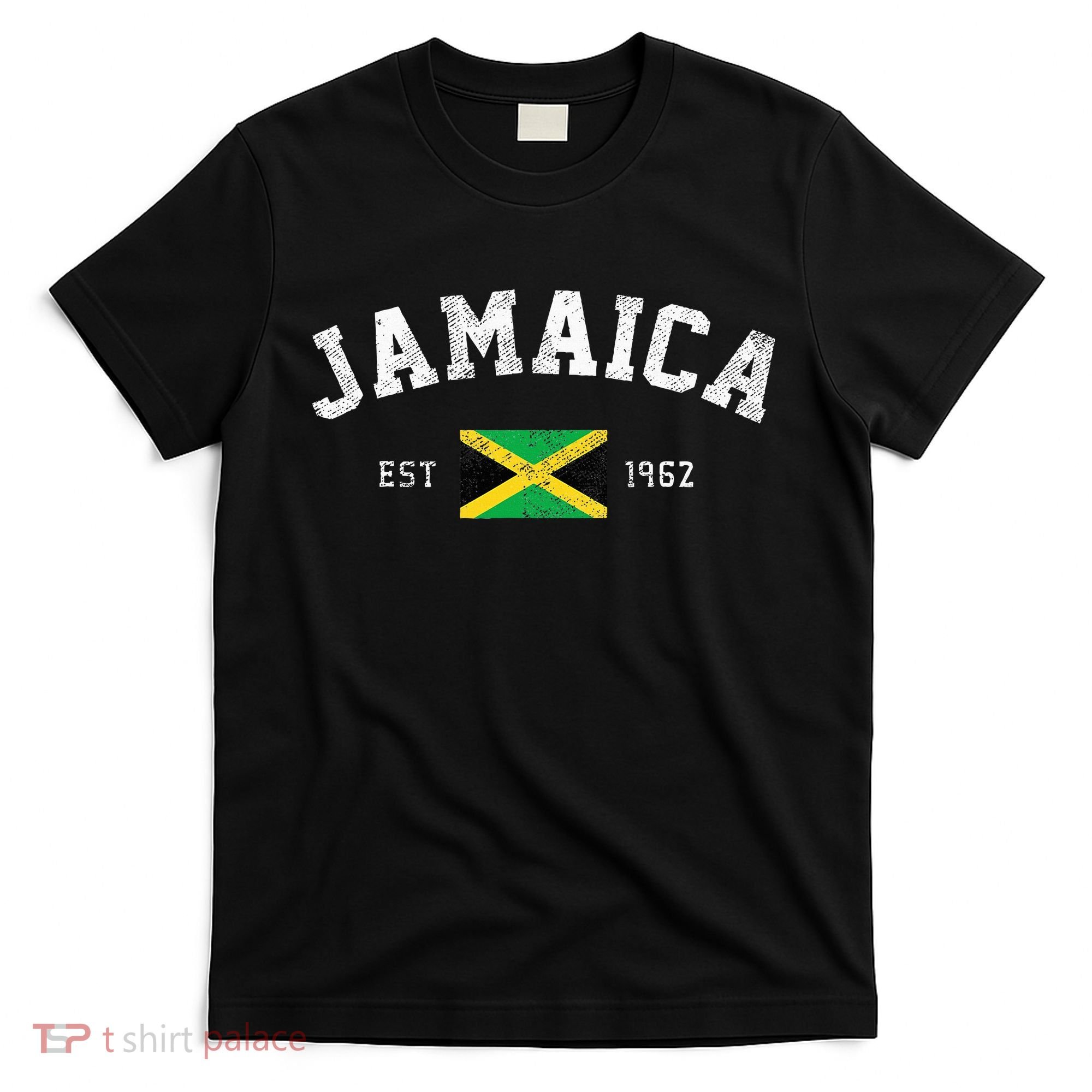 Jamaica Est. 1962 Jamaican Flag Independence Day T-Shirt
