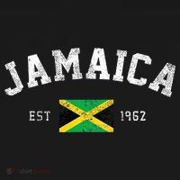 Jamaica Est. 1962 Jamaican Flag Independence Day Women's Hoodie thumb 2